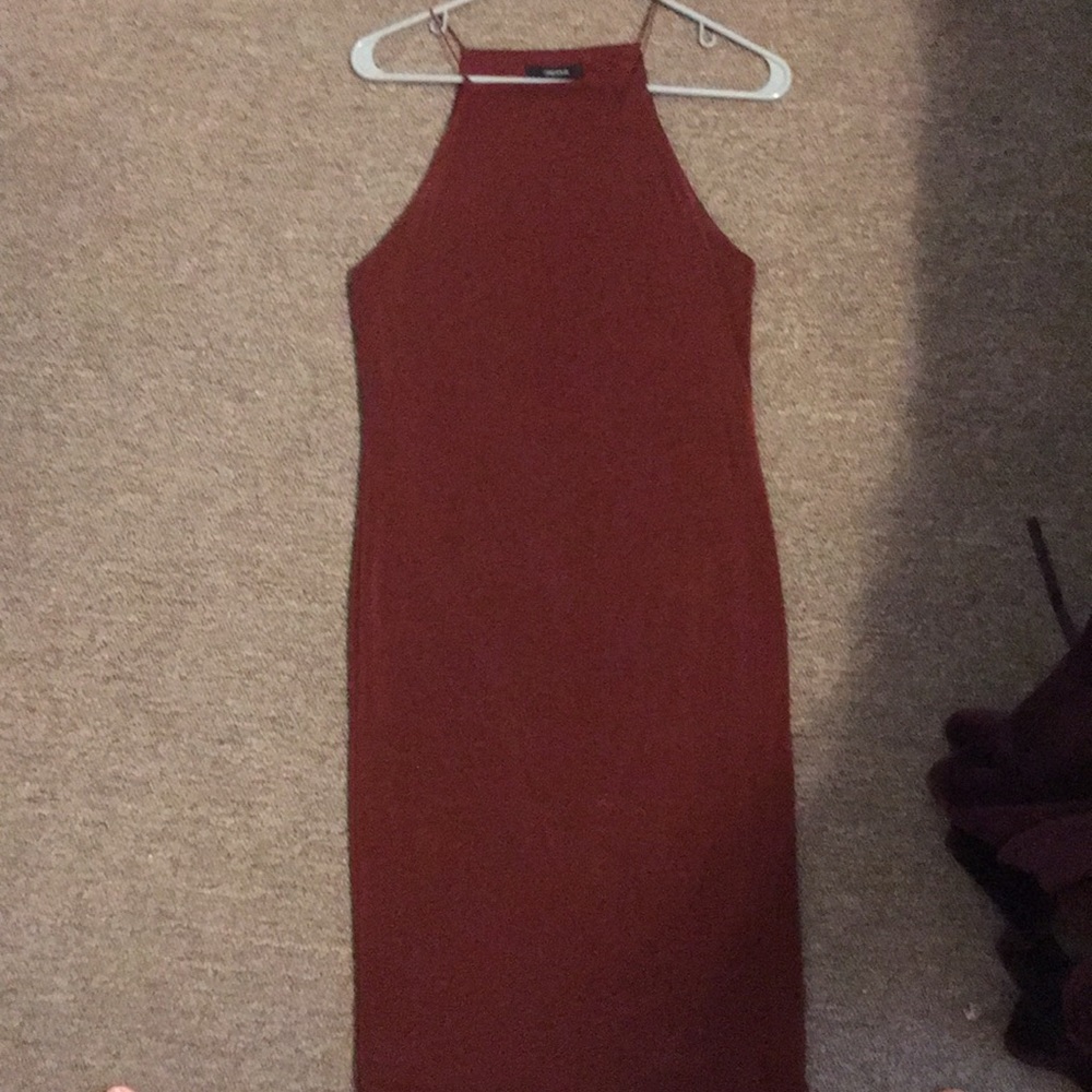 Wine Cocktail Dress